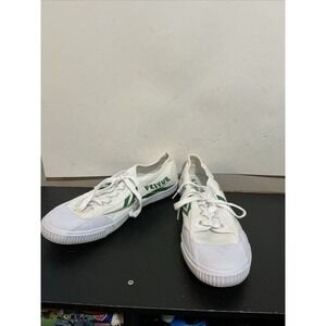 Feiyue Classic Sneakers with Green Stripes and Logo. Size 13 Men's